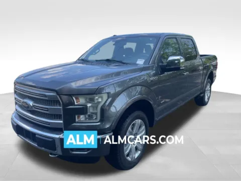 Gray 2015 Ford F-150 Platinum for sale in Marietta, GA
