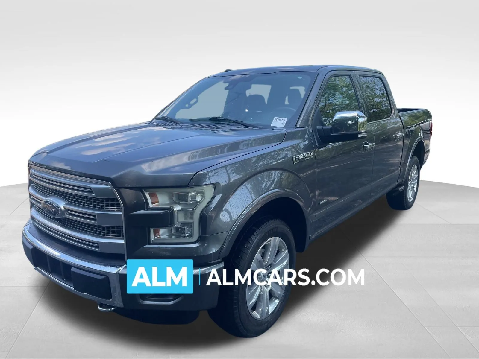 Gray 2015 Ford F-150 Platinum for sale in Marietta, GA