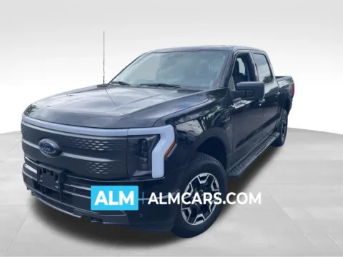Black 2023 Ford F-150 Lightning XLT for sale in Marietta, GA
