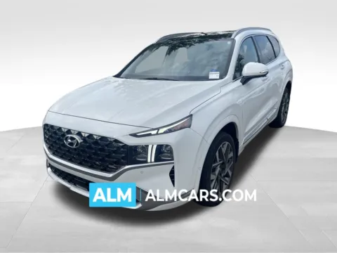 White 2023 Hyundai Santa Fe Calligraphy for sale in Marietta, GA