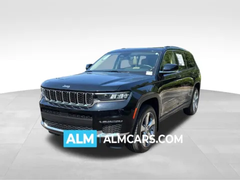 Black 2021 Jeep Grand Cherokee L Limited for sale in Marietta, GA