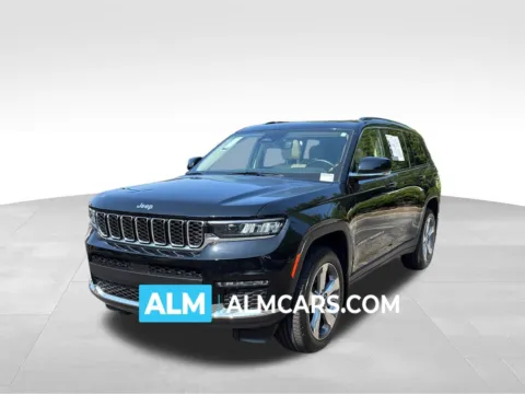 Black 2021 Jeep Grand Cherokee L Limited for sale in Marietta, GA