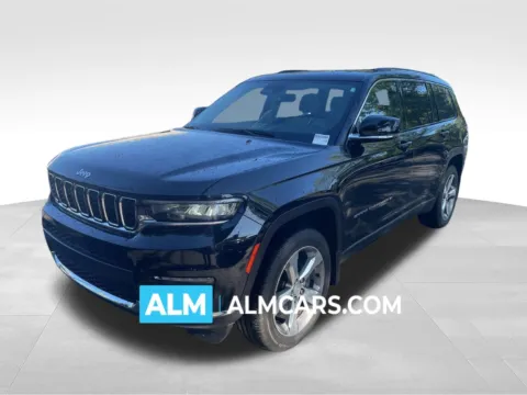 Black 2021 Jeep Grand Cherokee L Limited for sale in Marietta, GA