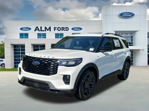 White 2025 Ford Explorer ST-Line for sale in Marietta, GA