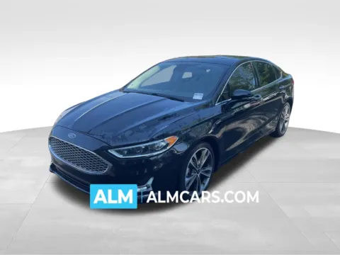 Black 2020 Ford Fusion Titanium for sale in Marietta, GA