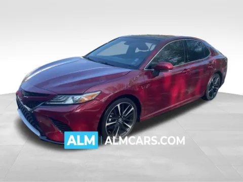 Red 2018 Toyota Camry XSE for sale in Marietta, GA