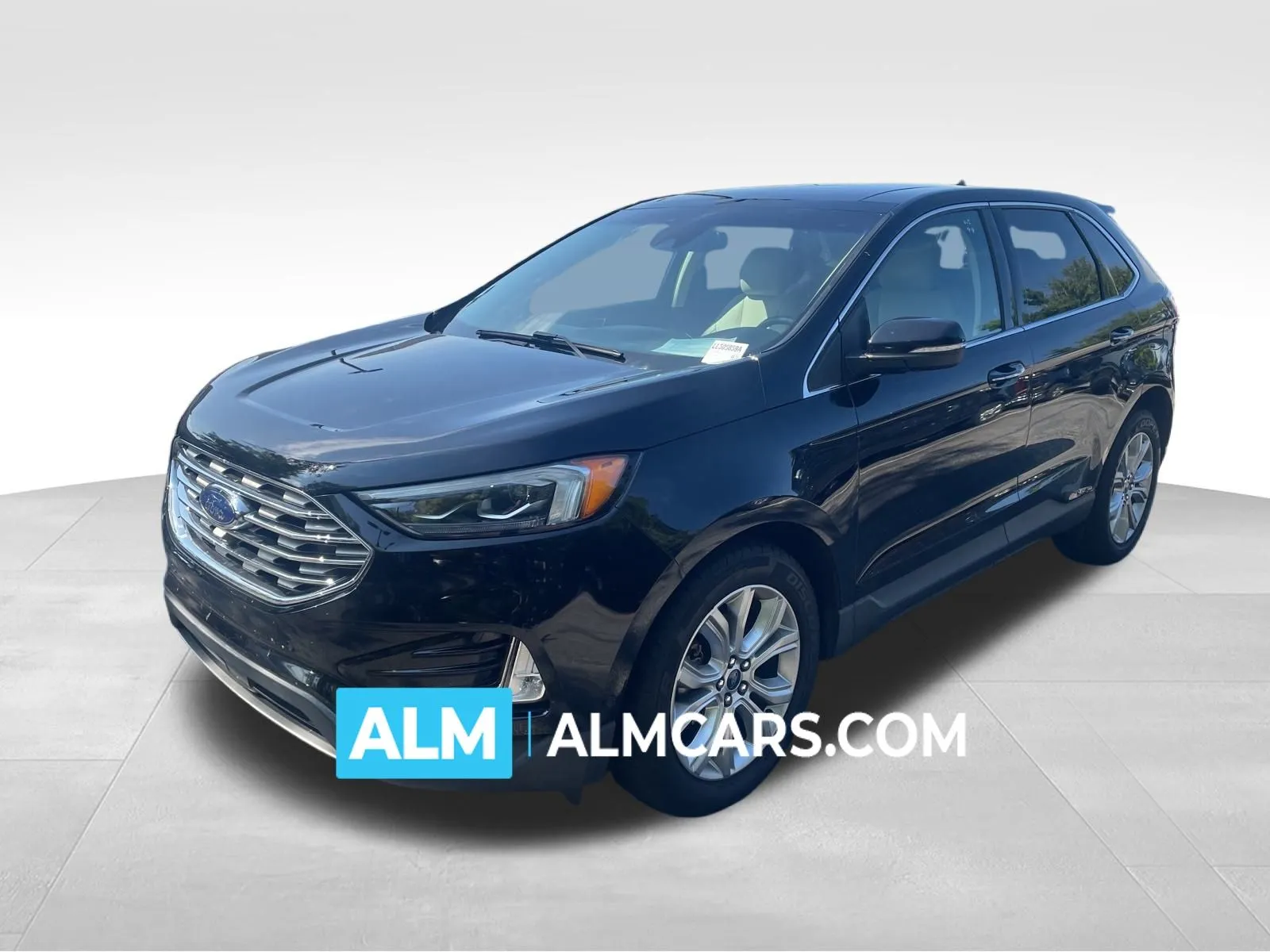 Black 2019 Ford Edge Titanium for sale in Marietta, GA