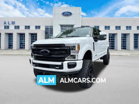 White 2022 Ford F-250SD Platinum for sale in Marietta, GA