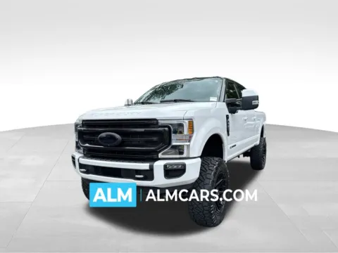 White 2022 Ford F-250SD Platinum for sale in Marietta, GA