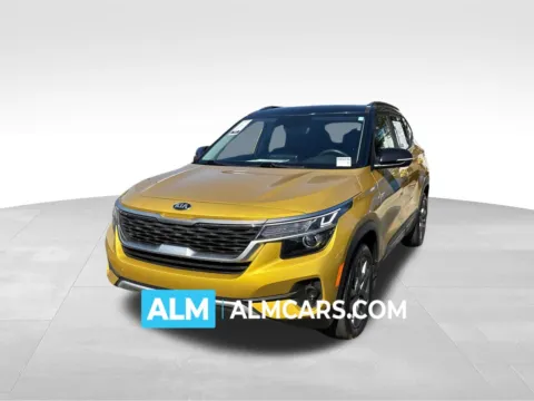 Yellow 2021 Kia Seltos S for sale in Marietta, GA