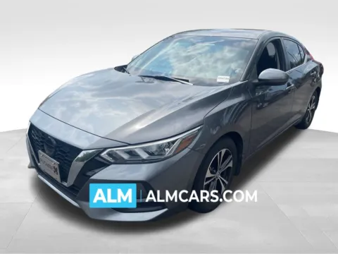 Gray 2021 Nissan Sentra SV for sale in Marietta, GA