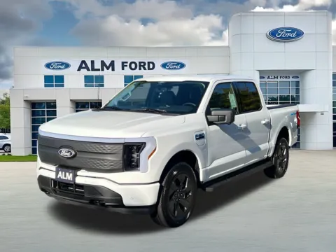 White 2025 Ford F-150 Lightning Flash for sale in Marietta, GA