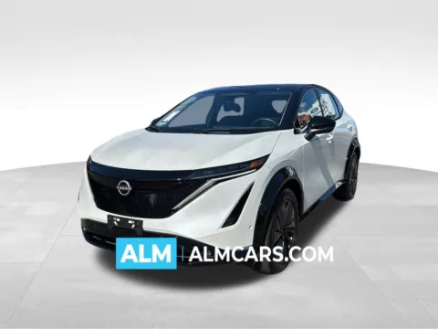 White 2024 Nissan Ariya PLATINUM+ e-4ORCE for sale in Marietta, GA