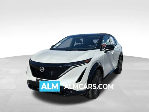 White 2024 Nissan Ariya PLATINUM+ e-4ORCE for sale in Marietta, GA