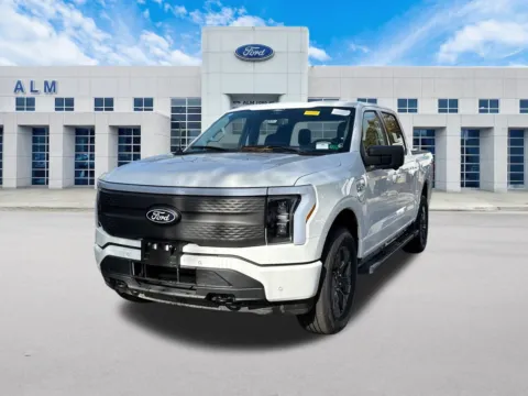 White 2025 Ford F-150 Lightning Flash for sale in Marietta, GA