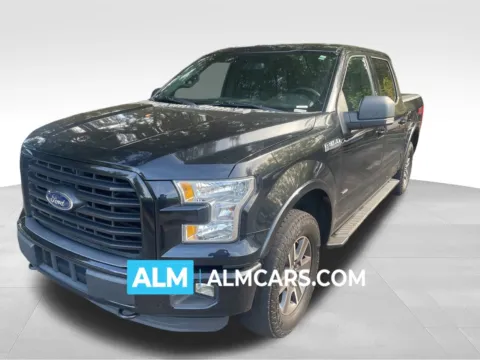 Black 2015 Ford F-150 XLT for sale in Marietta, GA