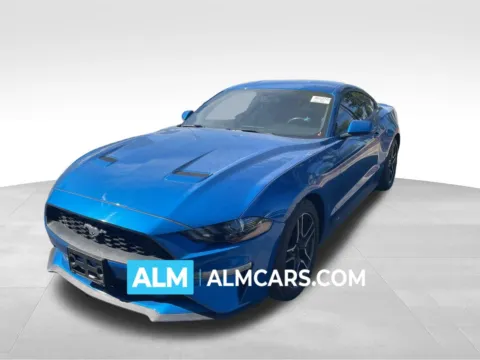 Blue 2020 Ford Mustang EcoBoost for sale in Marietta, GA