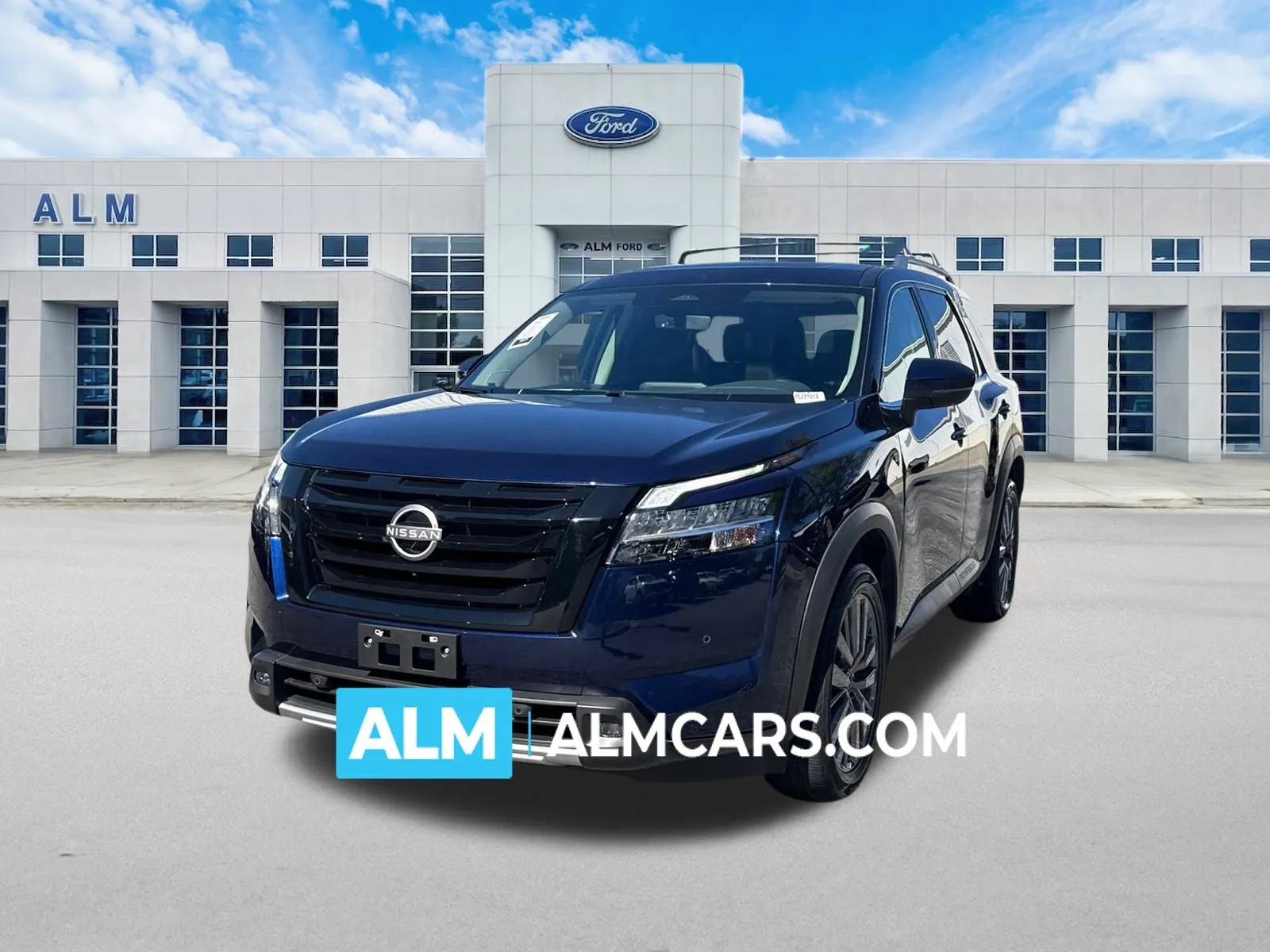 Blue 2023 Nissan Pathfinder SL for sale in Marietta, GA