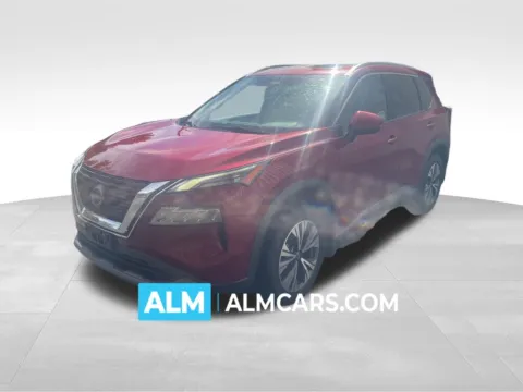 Red 2022 Nissan Rogue SV for sale in Marietta, GA