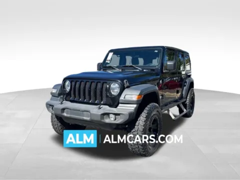 Black 2018 Jeep Wrangler Unlimited Sport for sale in Marietta, GA