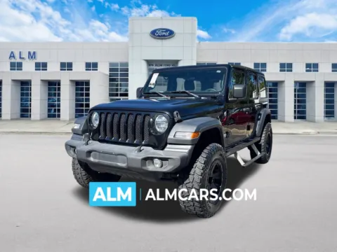 Black 2018 Jeep Wrangler Unlimited Sport for sale in Marietta, GA