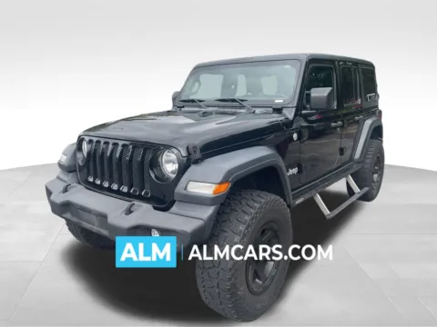 Black 2018 Jeep Wrangler Unlimited Sport for sale in Marietta, GA