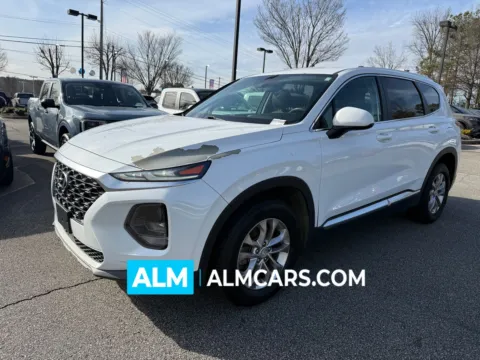 White 2019 Hyundai Santa Fe SE for sale in Marietta, GA