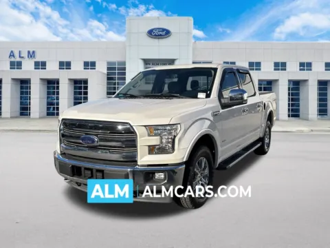 White 2017 Ford F-150 Lariat for sale in Marietta, GA