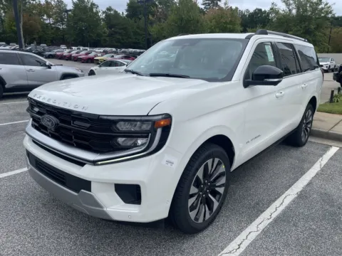 White 2025 Ford Expedition Max Platinum for sale in Marietta, GA