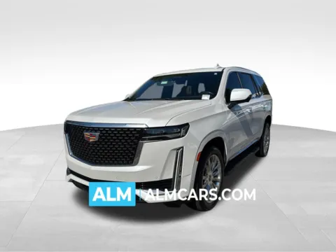 White 2021 Cadillac Escalade Premium Luxury for sale in Marietta, GA