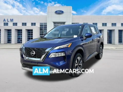 Blue 2023 Nissan Rogue SV for sale in Marietta, GA