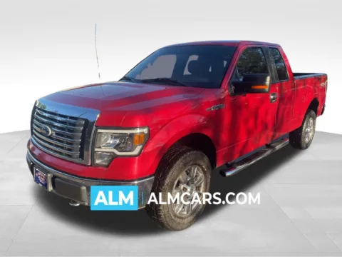 Red 2010 Ford F-150 XLT for sale in Marietta, GA