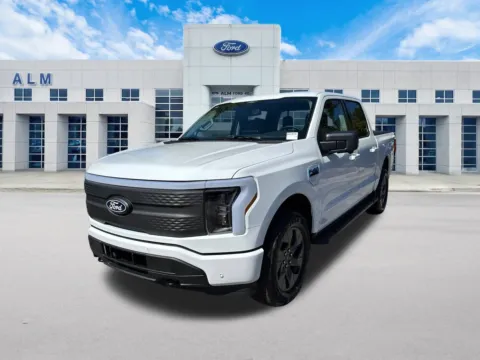 White 2025 Ford F-150 Lightning Flash for sale in Marietta, GA