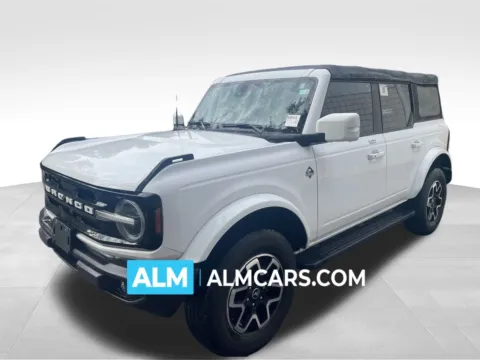 White 2022 Ford Bronco Outer Banks for sale in Marietta, GA