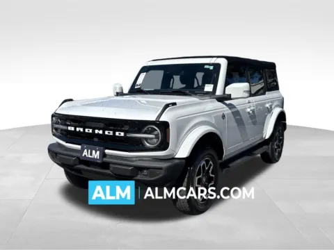 White 2022 Ford Bronco Outer Banks for sale in Marietta, GA