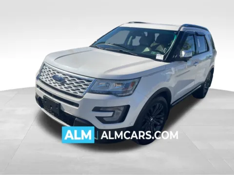 White 2016 Ford Explorer Platinum for sale in Marietta, GA