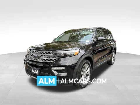 Black 2022 Ford Explorer Limited for sale in Marietta, GA