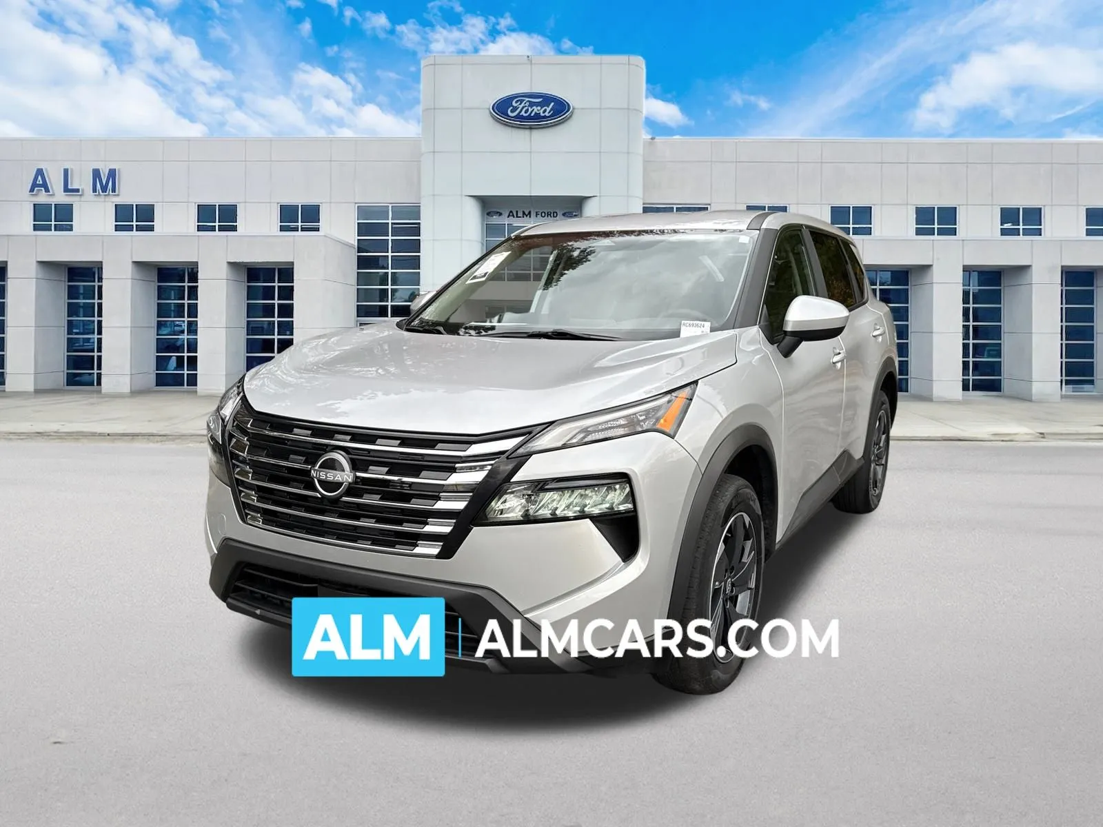 Silver 2024 Nissan Rogue SV for sale in Marietta, GA