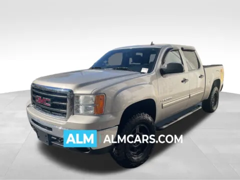 Silver 2009 GMC Sierra 1500 SLE for sale in Marietta, GA
