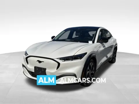 White 2021 Ford Mustang Mach-E Premium for sale in Marietta, GA