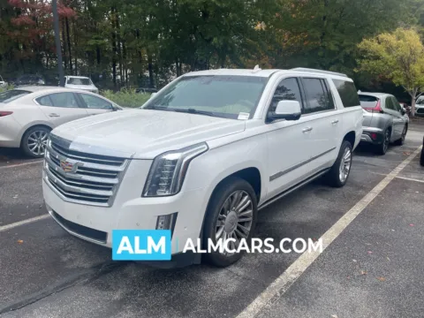 White 2018 Cadillac Escalade ESV Platinum Edition for sale in Marietta, GA