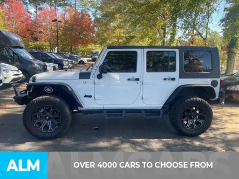 Another view of 2017 Jeep Wrangler Unlimited Sport for sale in Marietta, GA at ALM Ford Marietta