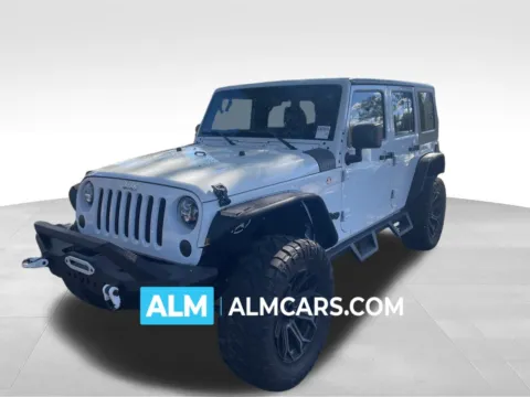 White 2017 Jeep Wrangler Unlimited Sport for sale in Marietta, GA