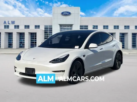 White 2021 Tesla Model 3 Long Range for sale in Marietta, GA