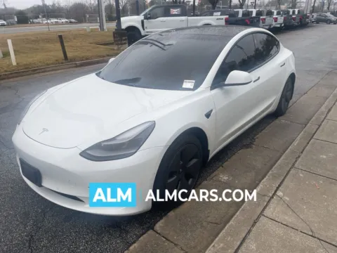 White 2021 Tesla Model 3 Long Range for sale in Marietta, GA