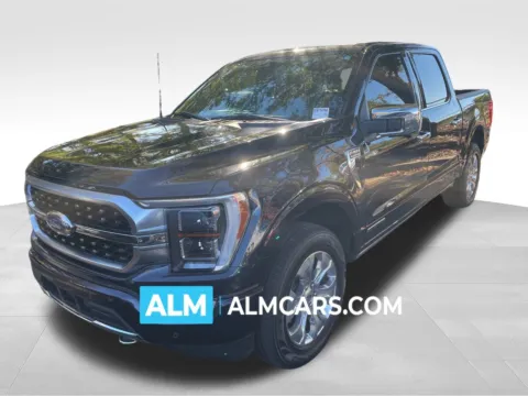 Blue 2021 Ford F-150 Platinum for sale in Marietta, GA