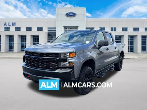 Gray 2022 Chevrolet Silverado 1500 LTD Custom Trail Boss for sale in Marietta, GA