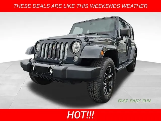 2017 Jeep Wrangler Unlimited Sahara for sale in Tipton, IN