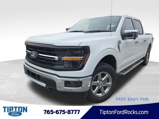 White 2024 Ford F-150 XLT for sale in Tipton, IN