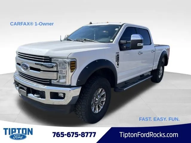 White 2019 Ford F-250SD Lariat for sale in Tipton, IN